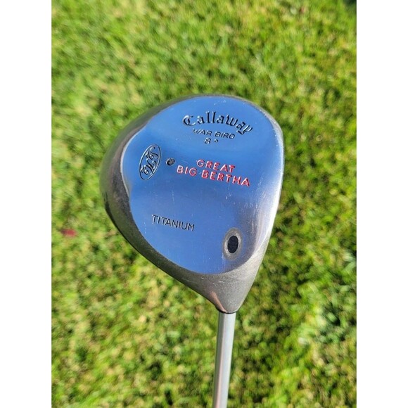 Callaway Great Big Bertha Titanium War Bird 8* RH 45.5" Firm Flex New Grip Golf - Picture 1 of 16